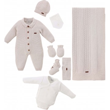 Set de 8 piese tricotat